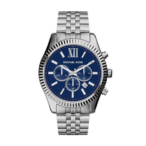 michael kors lexington blue face|michael kors lexington.